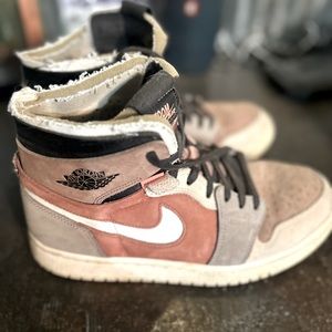 Jordan 1’s. Canyon Rust color. Size 8.5 women’s